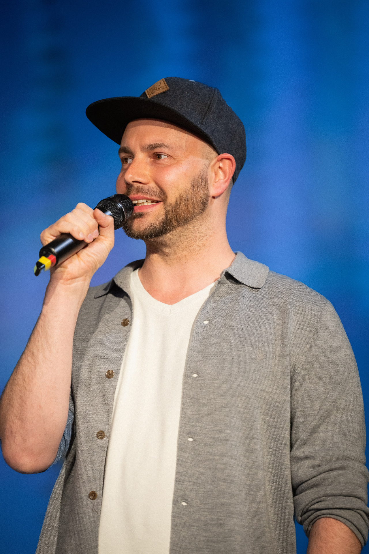 Stefan Fedl auf der Bühne
